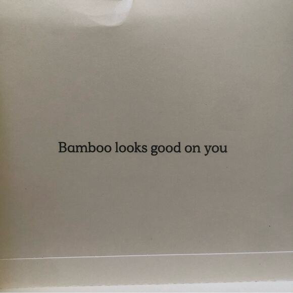 Ettitude NIB Silky Soft CleanBamboo™ Sateen Cami Oat Peachy Cream Large - Picture 16 of 16